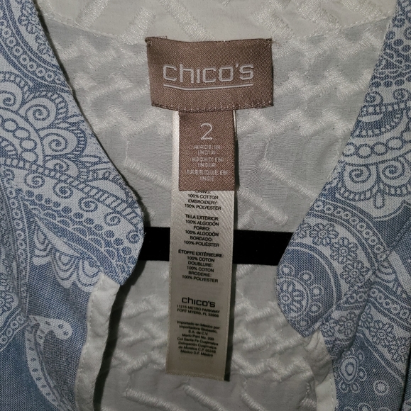 Chico's Paisley Jacket - Picture 3 of 5